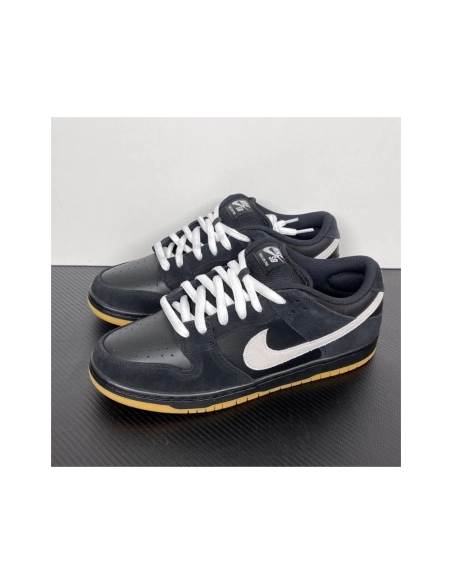Nike Dunk Low Pro SB 'Black White Gum' HF3704-003 , Premium SneakersStreetwear , Worldwide Shipping