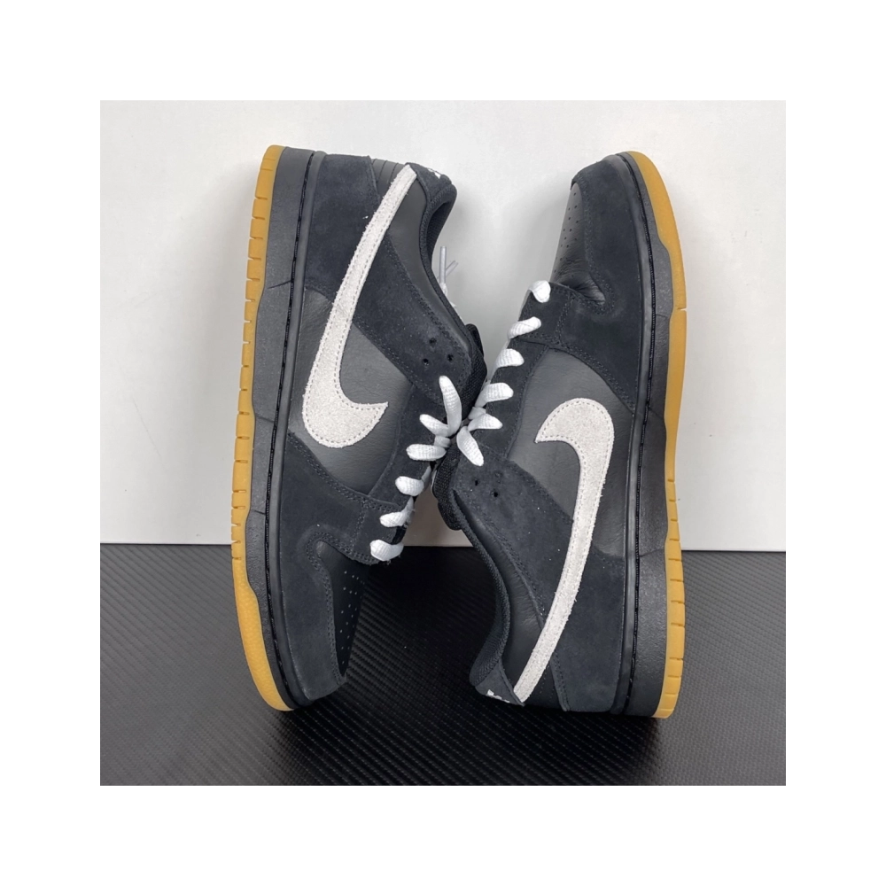 Nike Dunk Low Pro SB 'Black White Gum' HF3704-003 , Premium SneakersStreetwear , Worldwide Shipping