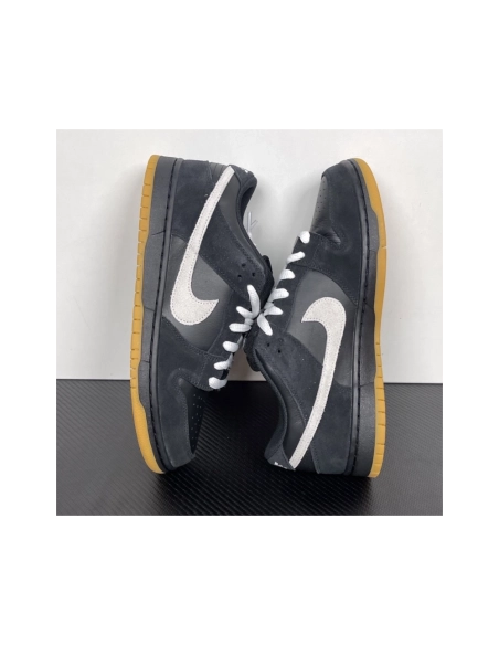 Nike Dunk Low Pro SB 'Black White Gum' HF3704-003 , Premium SneakersStreetwear , Worldwide Shipping