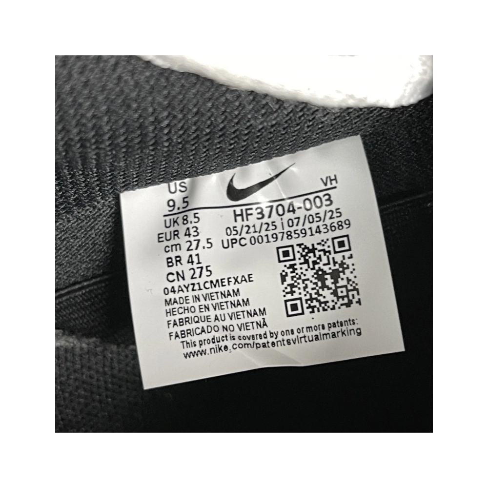 Nike Dunk Low Pro SB 'Black White Gum' HF3704-003 , Premium SneakersStreetwear , Worldwide Shipping
