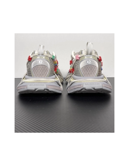 Balenciaga 3XL Extreme Lace Sneaker - Eggshell / Multicolor 778698W3XBD9188 , Premium SneakersStreetwear , Worldwide Shipping
