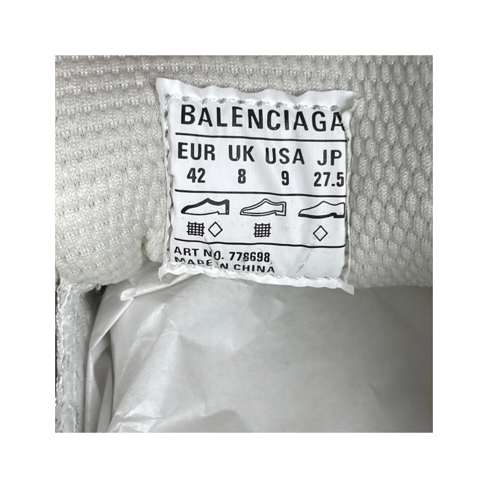 Balenciaga 3XL Extreme Lace Sneaker - Eggshell / Multicolor 778698W3XBD9188 , Premium SneakersStreetwear , Worldwide Shipping