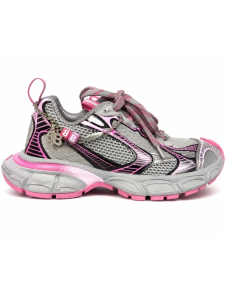 Balenciaga 3XL Gradient Sneaker With Charms - 'Grey Pink' 734731W3XCS1550 , Premium SneakersStreetwear , Worldwide Shipp