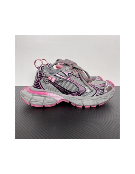 Balenciaga 3XL Gradient Sneaker With Charms - 'Grey Pink' 734731W3XCS1550 , Premium SneakersStreetwear , Worldwide Shipp