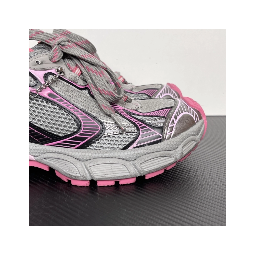 Balenciaga 3XL Gradient Sneaker With Charms - 'Grey Pink' 734731W3XCS1550 , Premium SneakersStreetwear , Worldwide Shipp