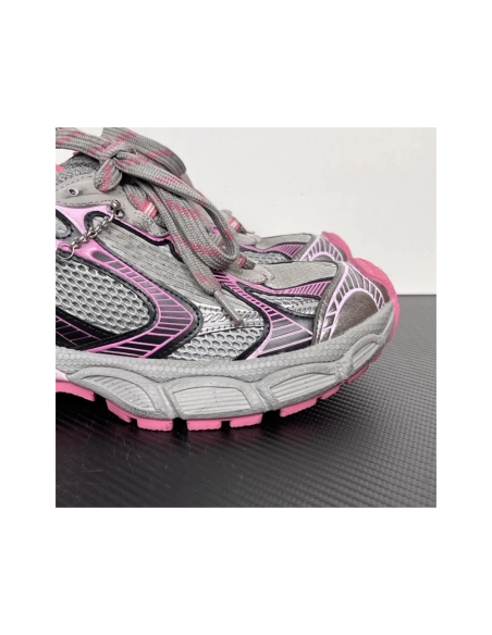 Balenciaga 3XL Gradient Sneaker With Charms - 'Grey Pink' 734731W3XCS1550 , Premium SneakersStreetwear , Worldwide Shipp