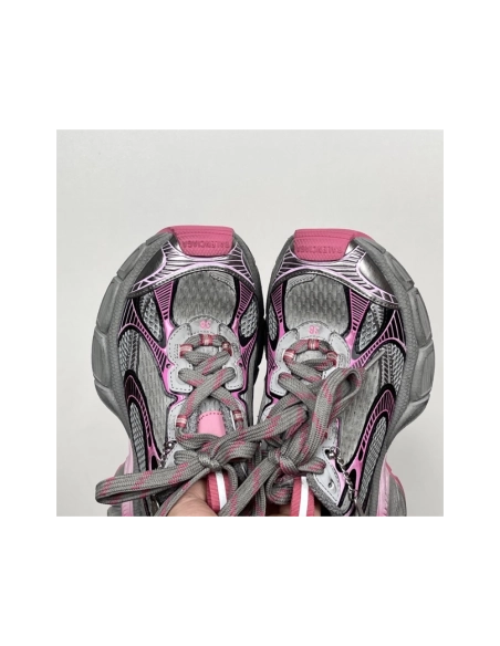 Balenciaga 3XL Gradient Sneaker With Charms - 'Grey Pink' 734731W3XCS1550 , Premium SneakersStreetwear , Worldwide Shipp