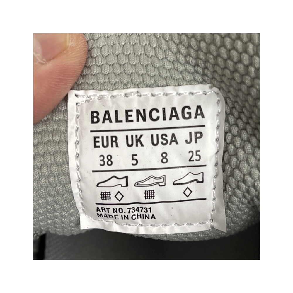 Balenciaga 3XL Gradient Sneaker With Charms - 'Grey Pink' 734731W3XCS1550 , Premium SneakersStreetwear , Worldwide Shipp