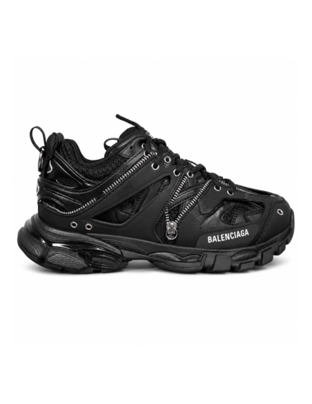 Balenciaga Track LED Sneaker in Black 542023 W3AD3 2350 , High-Fashion Layered Chunky Sneaker , Premium SneakersStreetwear , Wor