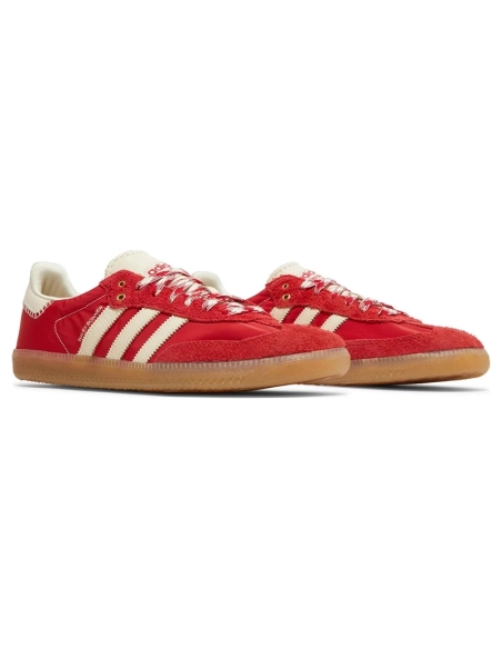 Adidas Samba Wales Bonner Red White,ADIDAS SAMBA,ADIDAS