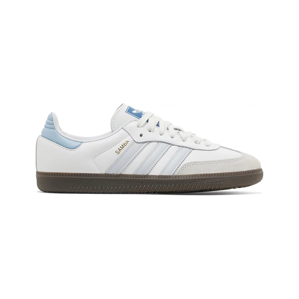 Adidas Samba OG White Halo Blue,ADIDAS SAMBA,ADIDAS