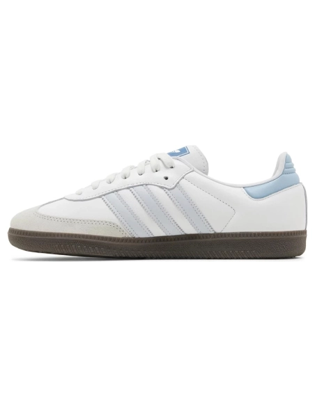 Adidas Samba OG White Halo Blue,ADIDAS SAMBA,ADIDAS