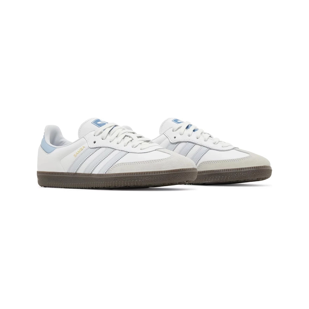 Adidas Samba OG White Halo Blue,ADIDAS SAMBA,ADIDAS