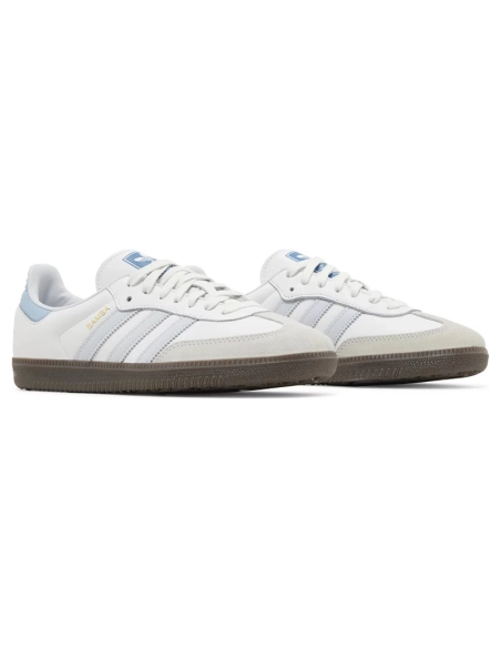 Adidas Samba OG White Halo Blue,ADIDAS SAMBA,ADIDAS
