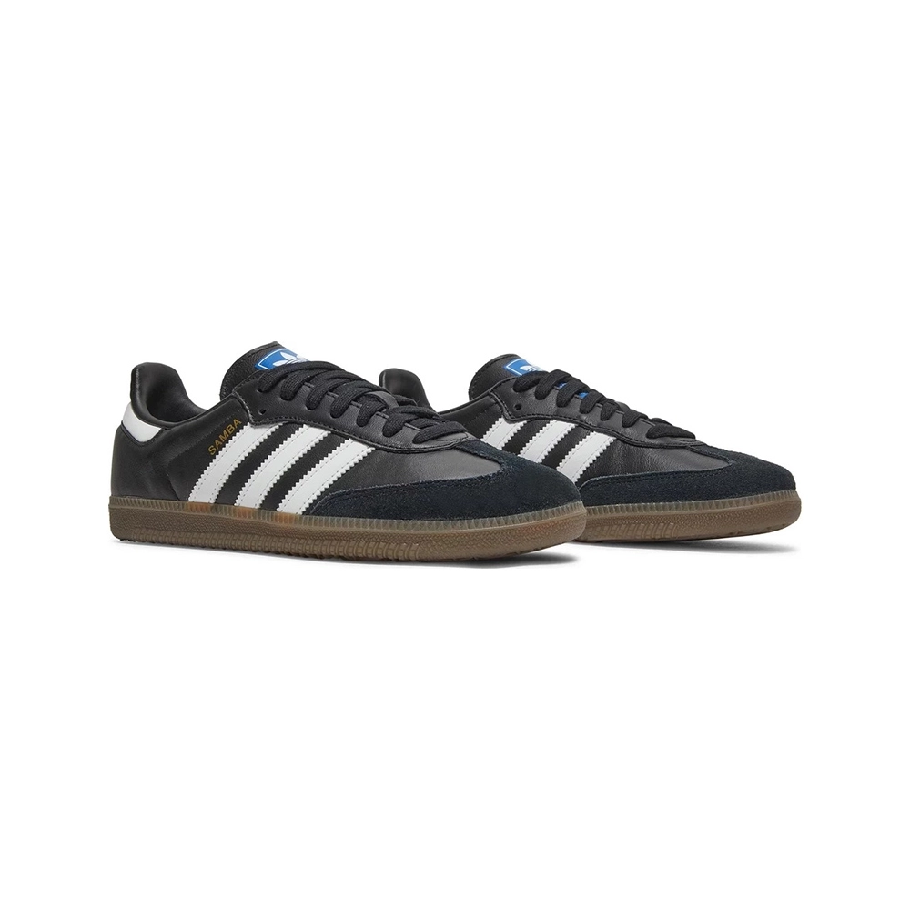 Adidas Samba OG Black White Gum,ADIDAS SAMBA,ADIDAS