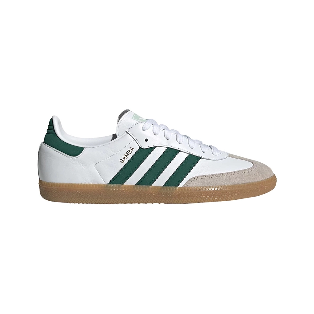 Adidas Samba OG White Collegiate Green,ADIDAS SAMBA,ADIDAS