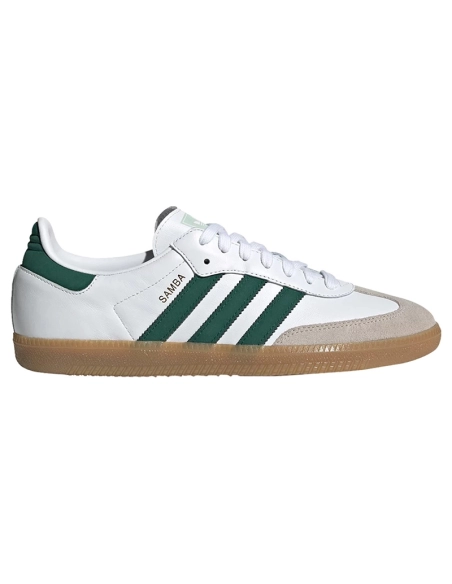Adidas Samba OG White Collegiate Green,ADIDAS SAMBA,ADIDAS