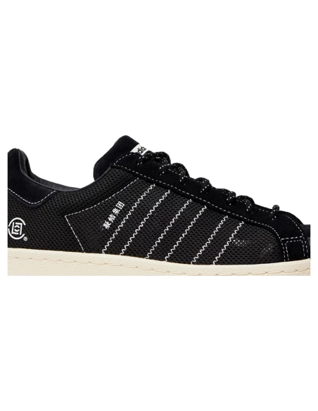 Adidas CLOT x Neighborhood x Superstar Black Sample,ADIDAS FORUM,ADIDAS