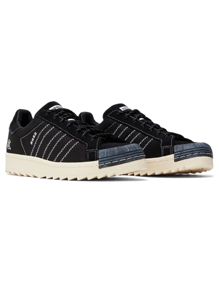 Adidas CLOT x Neighborhood x Superstar Black Sample,ADIDAS FORUM,ADIDAS