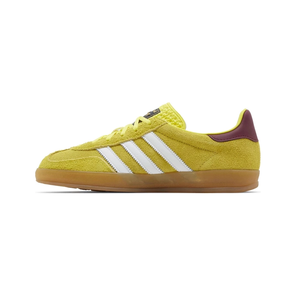 Adidas Gazelle Indoor Bright Yellow Burgundy,ADIDAS GAZELLE,ADIDAS
