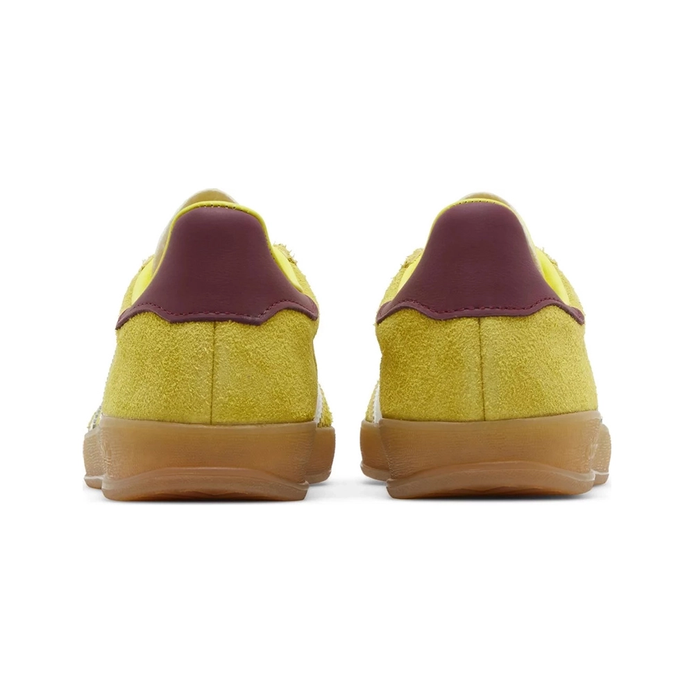Adidas Gazelle Indoor Bright Yellow Burgundy,ADIDAS GAZELLE,ADIDAS