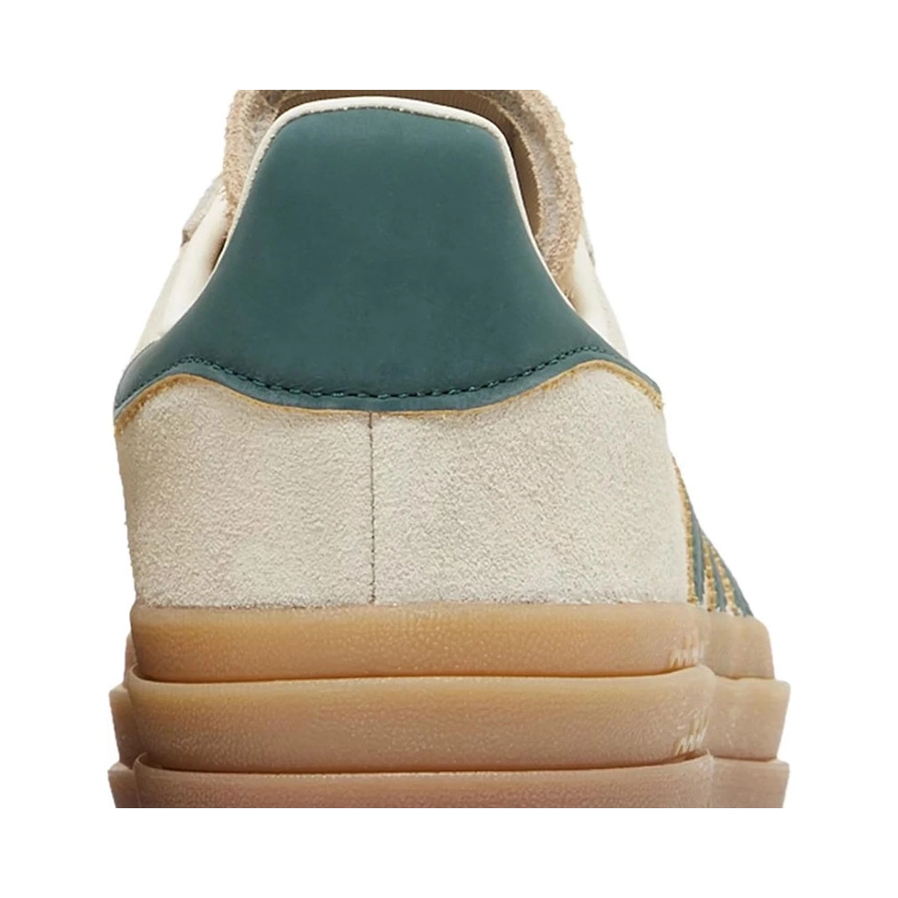 Adidas Gazelle Bold Cream Collegiate Green,ADIDAS GAZELLE,ADIDAS
