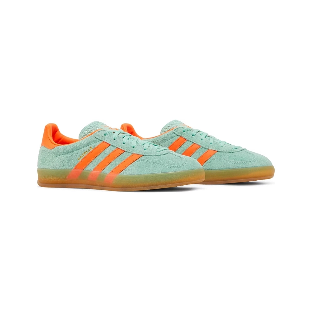 Adidas Gazelle Indoor Pulse Mint Solar Orange,ADIDAS GAZELLE,ADIDAS