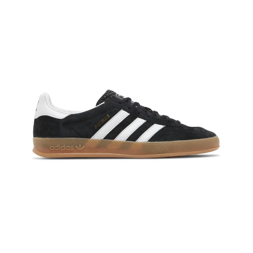 Adidas Gazelle Indoor Black White Gum,ADIDAS GAZELLE,ADIDAS