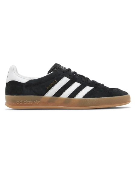 Adidas Gazelle Indoor Black White Gum,ADIDAS GAZELLE,ADIDAS
