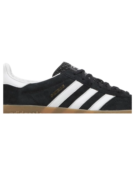 Adidas Gazelle Indoor Black White Gum,ADIDAS GAZELLE,ADIDAS