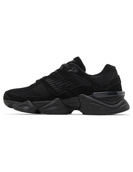 New Balance 9060 Triple Black Suede,New Balance 9060,New Balance Shoes