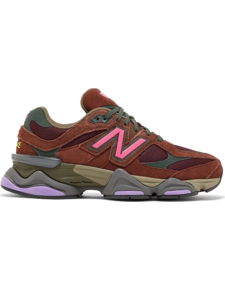 9060 Burgundy Pink,New Balance 9060,New Balance Shoes
