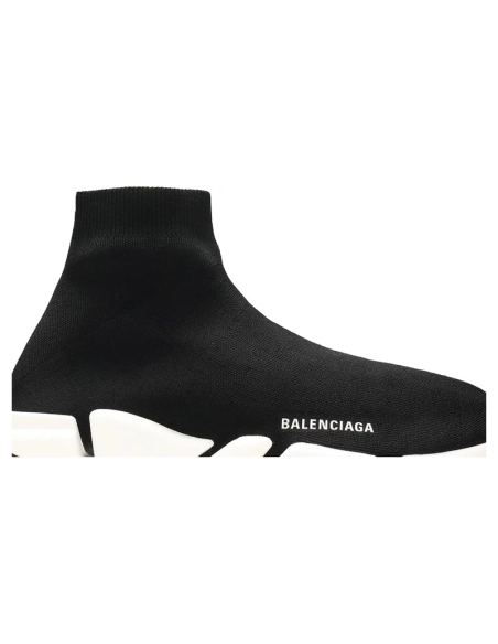 Balenciaga Speed 2.0 Sneaker Black White,BALENCIAGA SPEED,BALENCIAGA