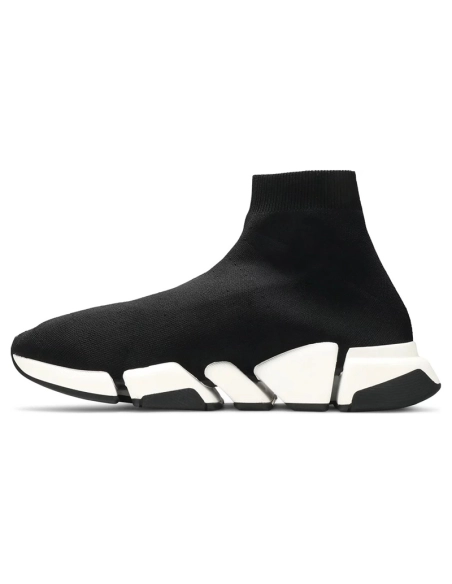 Balenciaga Speed 2.0 Sneaker Black White,BALENCIAGA SPEED,BALENCIAGA