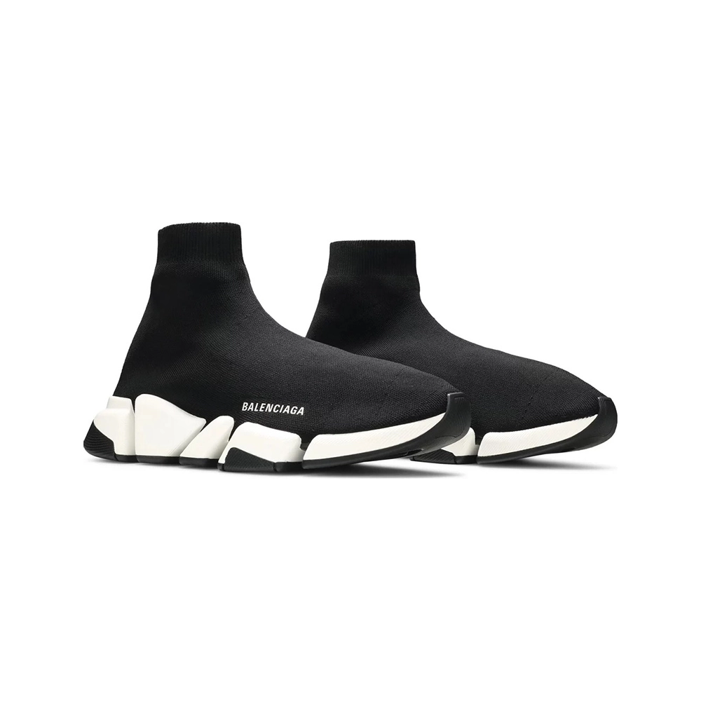 Balenciaga Speed 2.0 Sneaker Black White,BALENCIAGA SPEED,BALENCIAGA