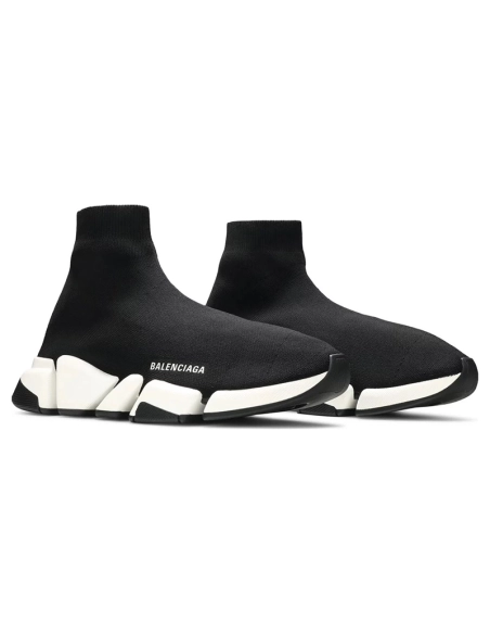 Balenciaga Speed 2.0 Sneaker Black White,BALENCIAGA SPEED,BALENCIAGA