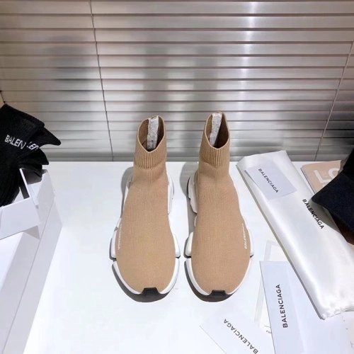 Balenciaga Speed Trainer Beige White,BALENCIAGA SPEED,BALENCIAGA