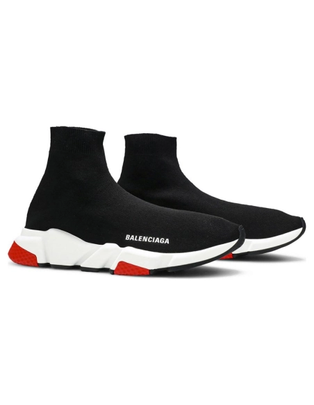 Balenciaga Speed Sneaker Black Red,BALENCIAGA SPEED,BALENCIAGA