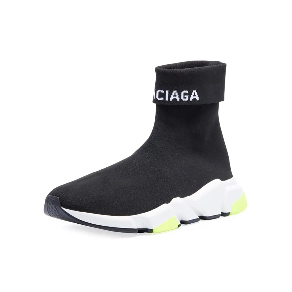 Balenciaga Speed Trainer Black Yellow,BALENCIAGA SPEED,BALENCIAGA