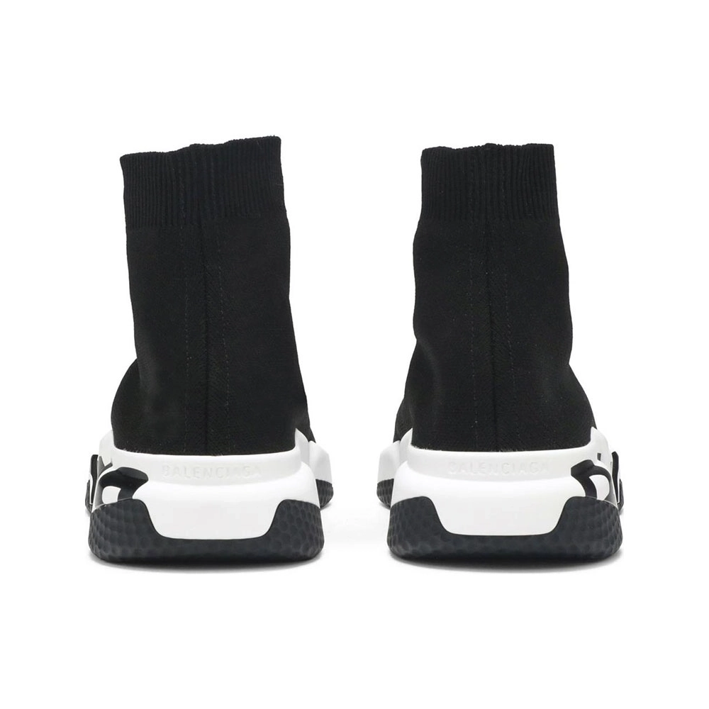 Balenciaga Speed Trainer Graffiti Black White,BALENCIAGA SPEED,BALENCIAGA