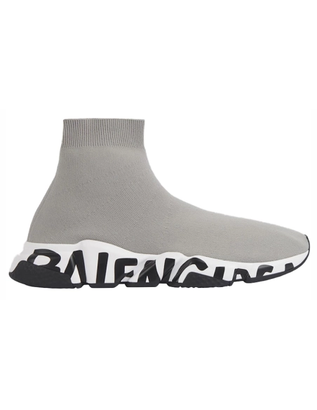 BALENCIAGA SPEED TRAINER MIDSOLE GRAFFITI GREY,BALENCIAGA SPEED,BALENCIAGA