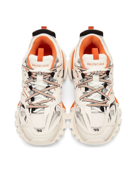 Balenciaga Track Trainer White Orange,BALENCIAGA TRACK,BALENCIAGA