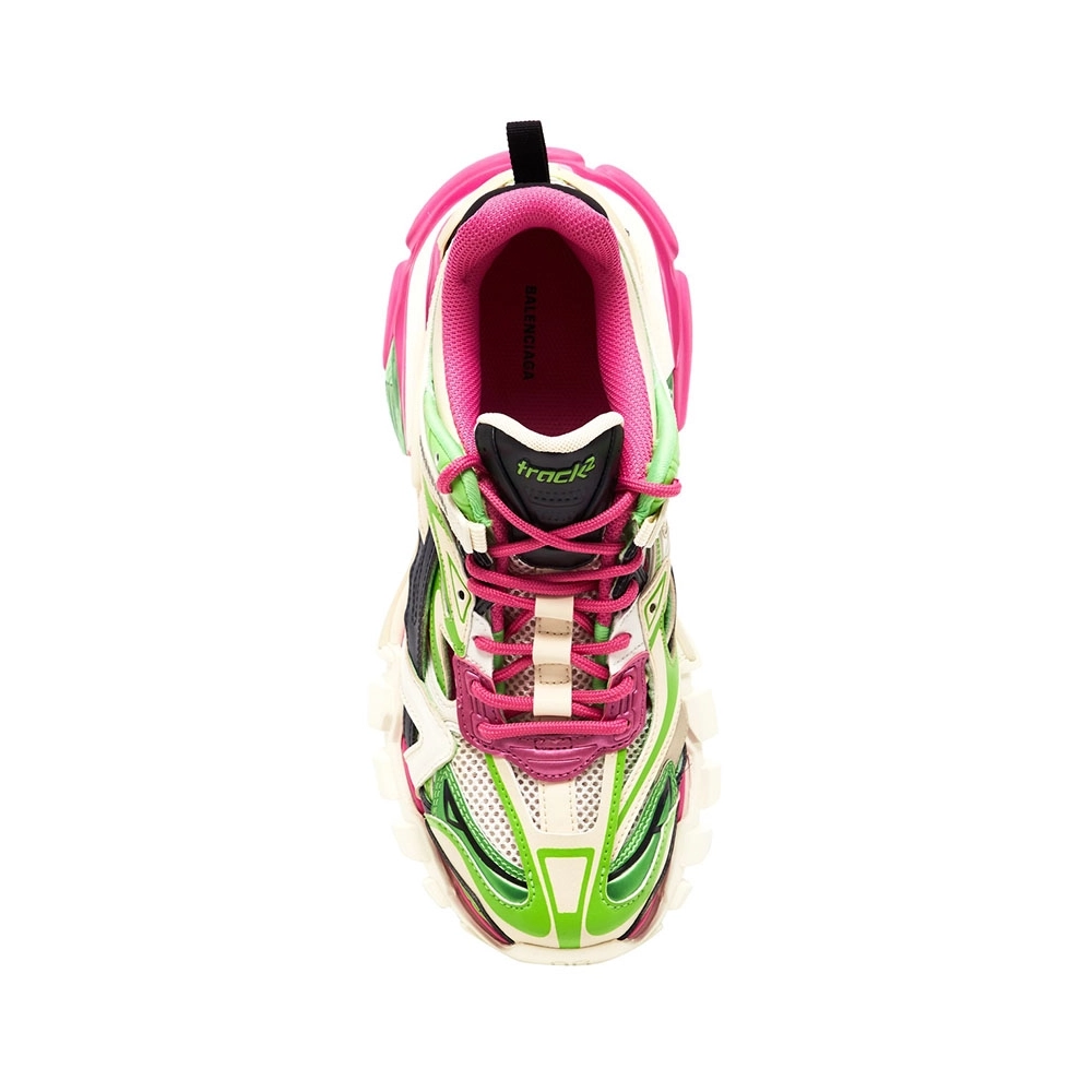 BALENCIAGA TRACK.2 PINK GREEN,BALENCIAGA TRACK,BALENCIAGA