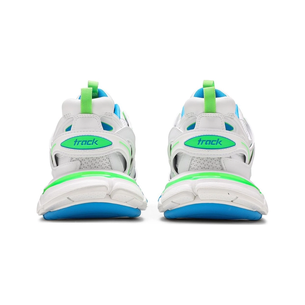 BALENCIAGA TRACK WHITE GREEN,BALENCIAGA TRACK,BALENCIAGA