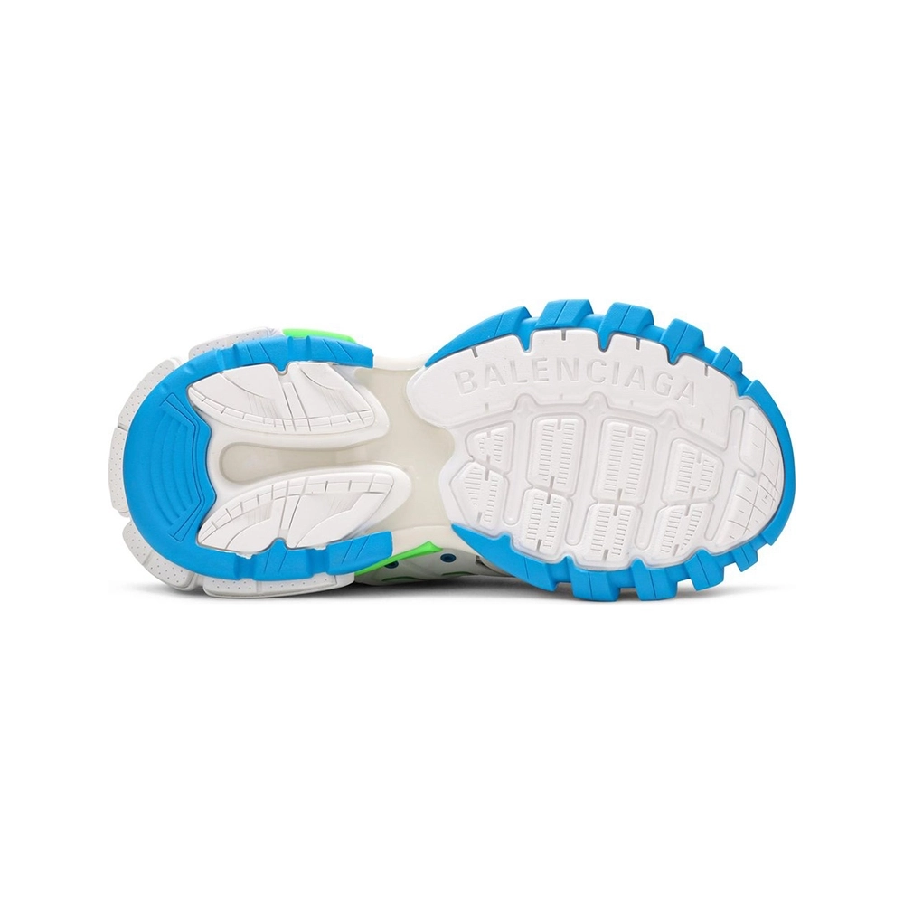 BALENCIAGA TRACK WHITE GREEN,BALENCIAGA TRACK,BALENCIAGA