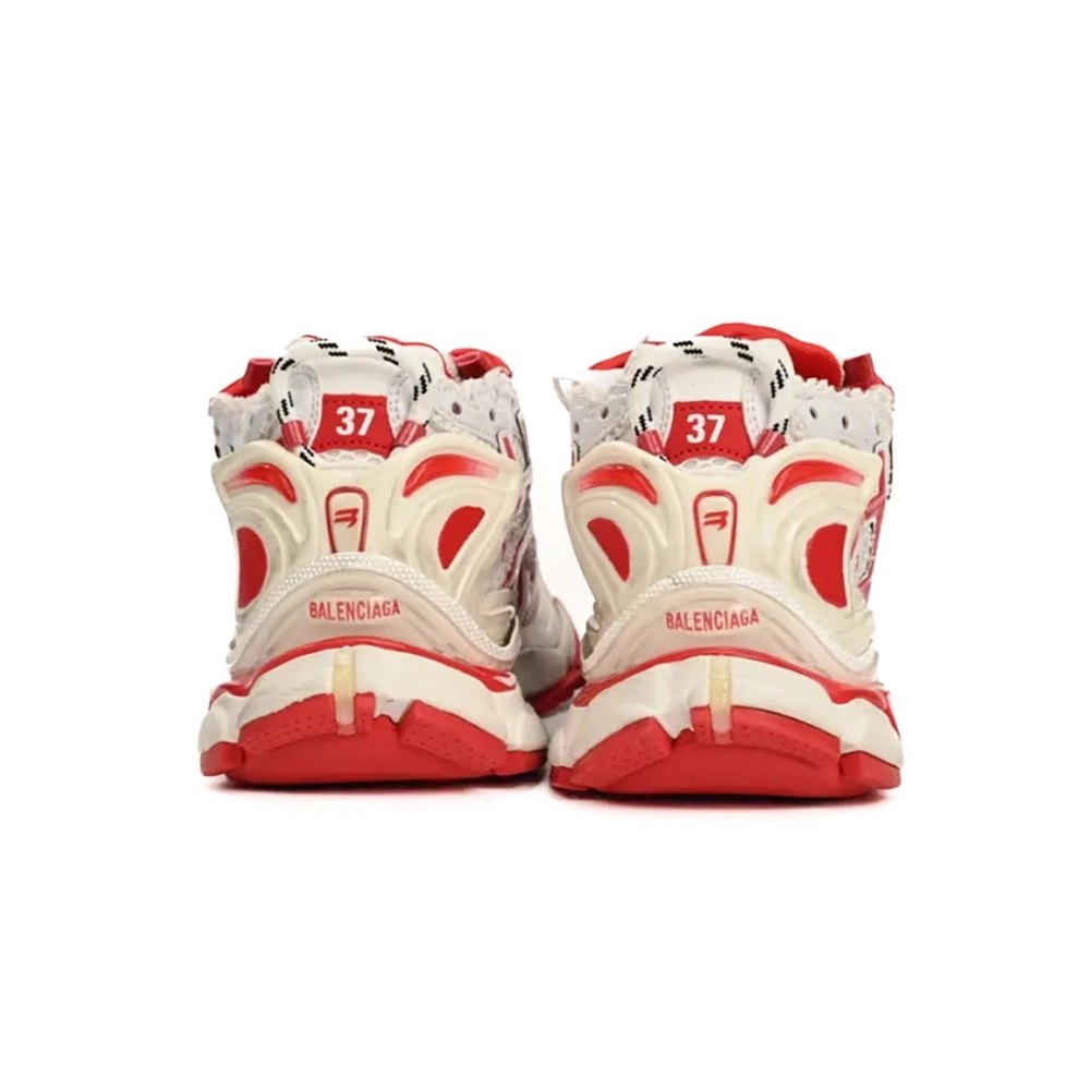 Balenciaga Runner Sneaker White Red,Balenciaga Runner,BALENCIAGA