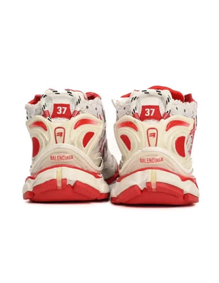 Balenciaga Runner Sneaker White Red,Balenciaga Runner,BALENCIAGA