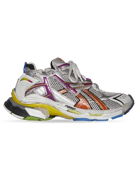 Balenciaga MENS RUNNER SNEAKER IN GREY,Balenciaga Runner,BALENCIAGA
