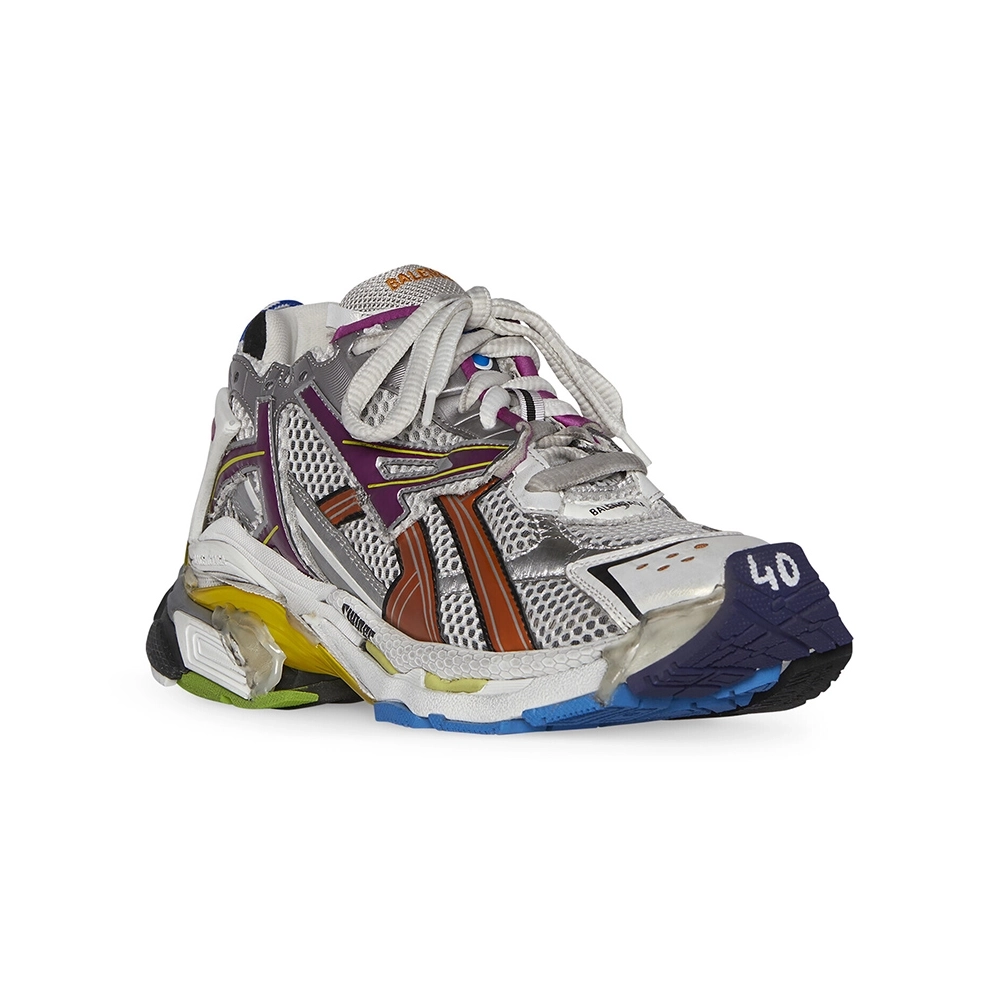 Balenciaga MENS RUNNER SNEAKER IN GREY,Balenciaga Runner,BALENCIAGA