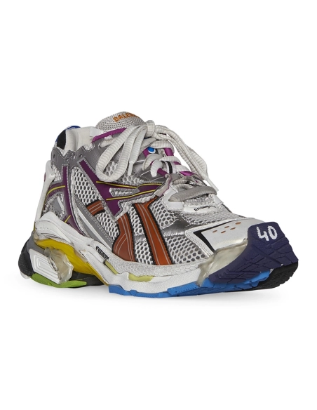 Balenciaga MENS RUNNER SNEAKER IN GREY,Balenciaga Runner,BALENCIAGA